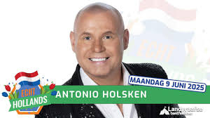 Niemand minder als de bekende zanger van de serie bij ons op het kamp komt  naar ons tentfeest! Antonio Holsken woont al jaren in het mooie Veenendaal  en is opgegroeid met het