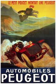 2527 Automobiles French Car Poster Home Decor Interior Room Design Art Peugeot Vintage Posters Classic Cars