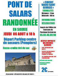 The coolest month is january, with temperatures averaging 0.6°c/33.1°f. Randonnee Semi Nocturne Randonnee Pedestre En Aveyron