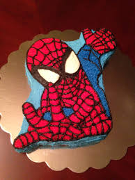 Spiderman Birthday Cake For 4 Year Old Boy Spiderman Cake Buttercream Icing Spiderman Cake Superhero Birthday Cake Spiderman Cake Topper