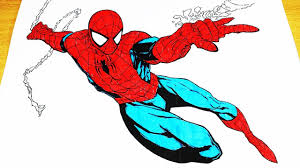 Spiderman in the city coloring pages, coloring painting spiderman on the roof of new york. Coloring Pages Spiderman Coloring Videos Spiderman Coloring Book 2018 Spiderman Videos Youtube