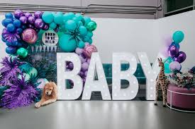 For more customization, change the design, orientation, size, colors, text, etc. A Wild Take On A Gender Reveal Party The Petal Prop Co