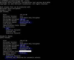 Values should be a valid bitlocker numeric password from any of the key ids on your machine. Enabling Bitlocker From Command Line Geeks Hangout