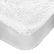 Amazon Com Quirky Bubba Keep Me Dry White Terry Cloth Fitted Waterproof Crib Mattress Pad Protecto Waterproof Mattress Mattress Protector Crib Mattress Cover