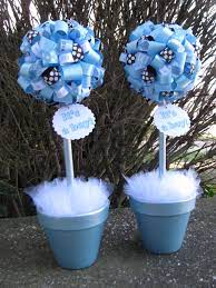 Pin By Anna Prather On Banana Lala Party Designs More Boy Baby Shower Centerpieces Baby Shower Decorations Baby Boy Shower