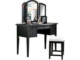 White antique vanity dressing table with an exquisite vanity / dressing table that will surely spice up not one bedroom or girl's room. Powell Furniture Bedroom Antique Black With Sand Through Terra Cotta Vanity Mirror And Bench