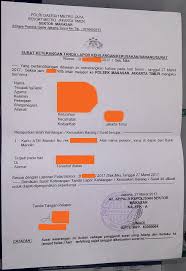 Contoh surat laporan pengaduan ke polisi. Doc Contoh Surat Kehilangan Barang Resume Latter