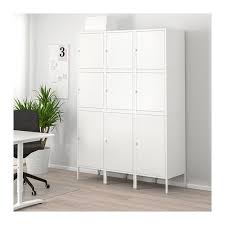 Hallan Storage Combination With Doors White 135x47x192 Cm Ikea Ireland Ikea Lockers Ikea Locker Storage