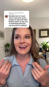 How to Train Tour Self to Talk with Bottom Teeth