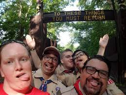 End of Boyscout Summer Camp