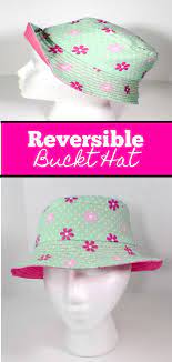 Make A Reversible Bucket Hat Sewing Projects For Beginners Sewing Projects Sewing For Beginners