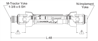 G G Manufacturing Company Ready Made Pto Drivelines