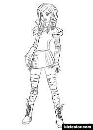 Coloring books for youngsters is an awesome method to build up your kid at any age. Los Descendientes Mal Para Colorear Descendants Coloring Pages Coloring Pictures Disney Descendants Mal