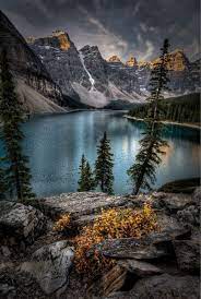 Banff National Park Moraine Lake Rocky Mountains Canada Beautiful Landscapes Nature Pictures Landscape Photos
