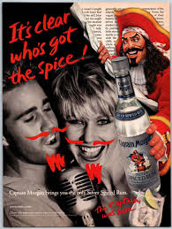 Captain Morgan Silver Spiced Rum was Here