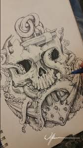 We did not find results for: Shawn Wilken Skull Anckor Octopus Tattoo From The Sketchbook