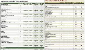 How To Estimate Remodeling Construction Costs Remodel Budget Worksheet Construction Remodeling Construction Cost