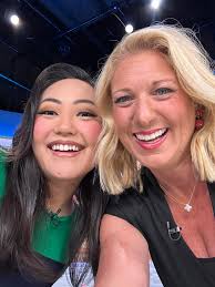 Another day at the News Desk … and with this lovely lady! Regina Ahn