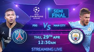 Psg secured a spot in the. Psg Vs Manchester City Uefa Champions League Match Streaming Live On 29th April Sonyliv