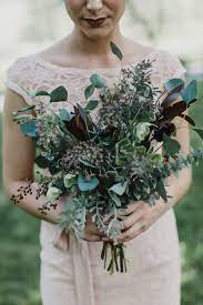 Collage of green foliage wedding bouquets. Natural Wedding Bouquet Green Leaves No Flowers Zachary Taylor Photography Natural Bouquet Wedding Bridesmaid Flowers Nature Wedding