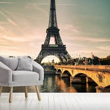 Notre dame at sunrise paris france. Eiffel Tower France Wallpaper Wallsauce Us