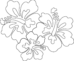 These alphabet coloring sheets will help little ones identify uppercase and lowercase versions of each letter. Hawaiian Flower Coloring Page Wecoloringpage 21 Wecoloringpage Coloring Home