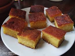 It is fragrant, tender, slightly chewy, and perfect with a cup of tea. Bake Tapioca Coconut Cake Belanga Malaysia Food Heritage Facebook