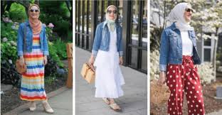 Mom jeans ended up being one of the easiest to style and coolest additions to my closet. 11 Ways To Wear Hijab With Denim Jackets Masho Com