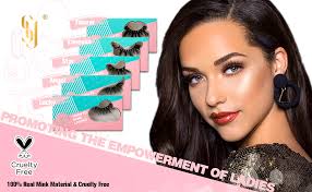 SY LASHES 15mm 3D Real Mink Cat Eye Wispy False France