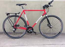 2008 Lemond Poprad Frame With Bontrager Satelite Carbon Fork Custom Wheels With Dt Swiss 240 Hubs Stans Iron Cross Rims And Schwalbe Marathon Plus Tires Sepeda