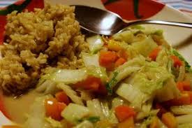 Schnelles Chinakohl Curry Glutenfrei Rezeptideen Lebensmittel Essen Vegan