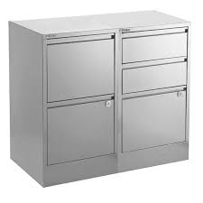 This file cabinet does include a weight limit of 220 pounds. Bisley Silver 2 3 Drawer Locking Filing Cabinets The Container Store Filing Cabinet Cabinet Drawer Filing Cabinet