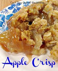 Apple Crisp Recipe Recipe Using Apples Filling Recipes Apple Dessert Recipes
