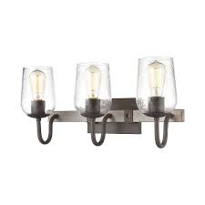 Besides, the overall weight is also heavier due to the brushed nickel and glass material. Dillon Bathroom Vanity Light By Elk Lighting 15372 3