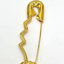versace brooch pin