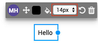 You could use it to generate a fancy. How Do I Change The Font Size In A Text Box Kami Community