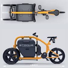 自転車でも 見せる収納 高さ を活かしたカーゴバイク stroke えん乗り カーゴバイク 自転車 自転車 サイズ