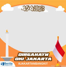 Download link twibbon ucapan selamat hut dki jakarta secara gratis dan langsung posting hari jadi dki jakarta 2021 untuk merayakan hari paling bersejarah yang dirayakan hanya setahu. Twibbon Hut Dki Jakarta 2021 Download Gratis Berita Warganet