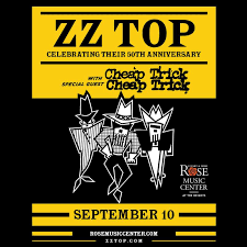 Folge deiner leidenschaft bei ebay! Zz Top Cheap Trick Concert At Rose Music Center