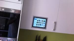 Mount An Ipad In Your Kitchen Cabinet Door Kitchen Cabinets Kitchen Cabinet Doors Kitchen Cabinet Styles