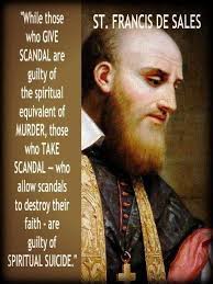 January 24 Memorial Saint Francis de Sales Bishop and Doctor of the Church  Patron of Writers Saint Francis, son of the Count de Sales, was born near  Annecy in Savoy, in 1567.