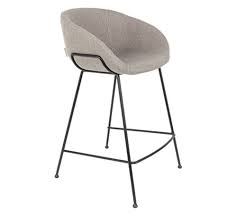 Ein tresenstuhl macht sich überall gut. Zuiver Tresenstuhl Feston Fab In Hellgrau