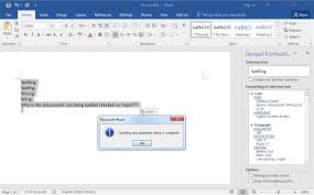 Ms Word 2016 Spell Check Does Not Seem To Be Working Microsoft Community