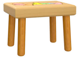 And with the name puzzle. Personalized Wooden Child S Name Puzzle Stool Pastel Colors Amazon Ca Home