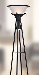 Beautifully Crafted Floor Lamp Includes A Downward Bulb To Illuminate The Shelves Below Http Www Menards Com Main Lighting Lamp Black Floor Lamp Floor Lamp