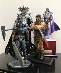 Figma 410 figure toys berserk black swordman pvc action figure model toy doll christmas teen room decoration berserk anime figure poster piece wall paintings frames canvas picture wall. My Berserk Statues Custom Guts Figma Berserk