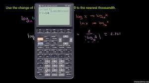 Maybe you would like to learn more about one of these? Evaluating Logarithms Change Of Base Rule Video Khan Academy