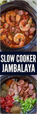 Slow Cooker Jambalaya Slow Cooker Jambalaya Recipes Crockpot Recipes Slow Cooker
