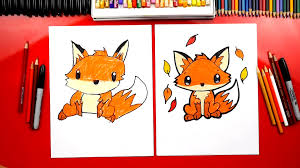 Cute pictures to draw for your girlfriend stock illustrations. How To Draw A Cute Fox Art For Kids Hub
