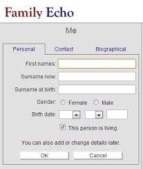 Family Echo Free Online Family Tree Maker Family Tree